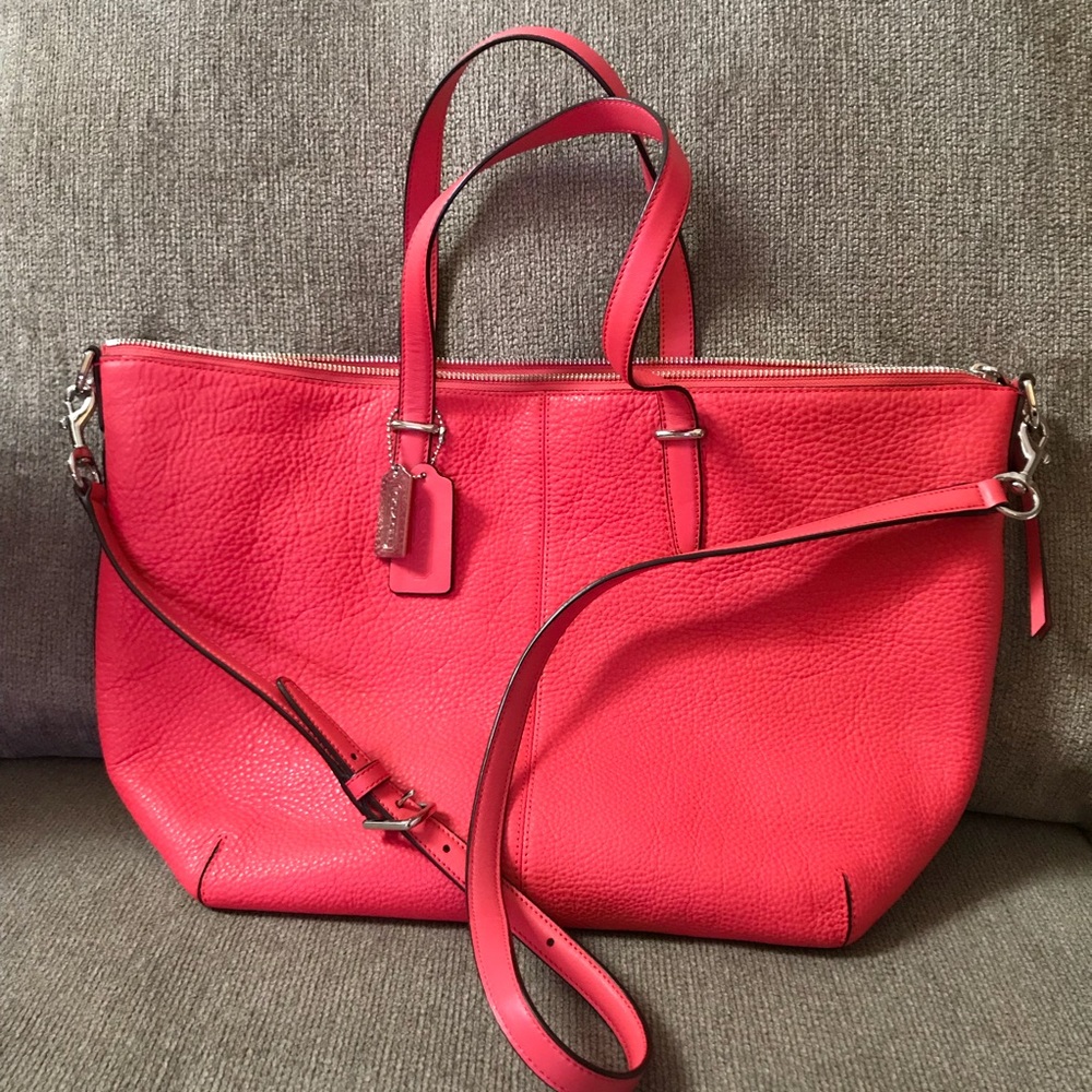EUC Coach Bleeker Cooper Leather Satchel